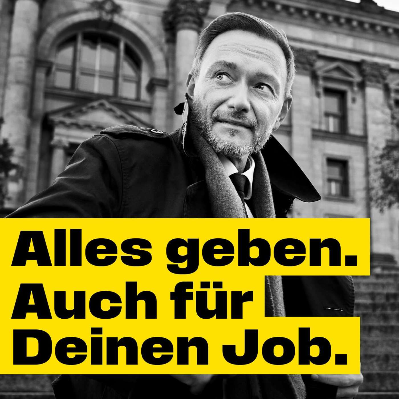 Alles geben. Auch für Deinen Job.