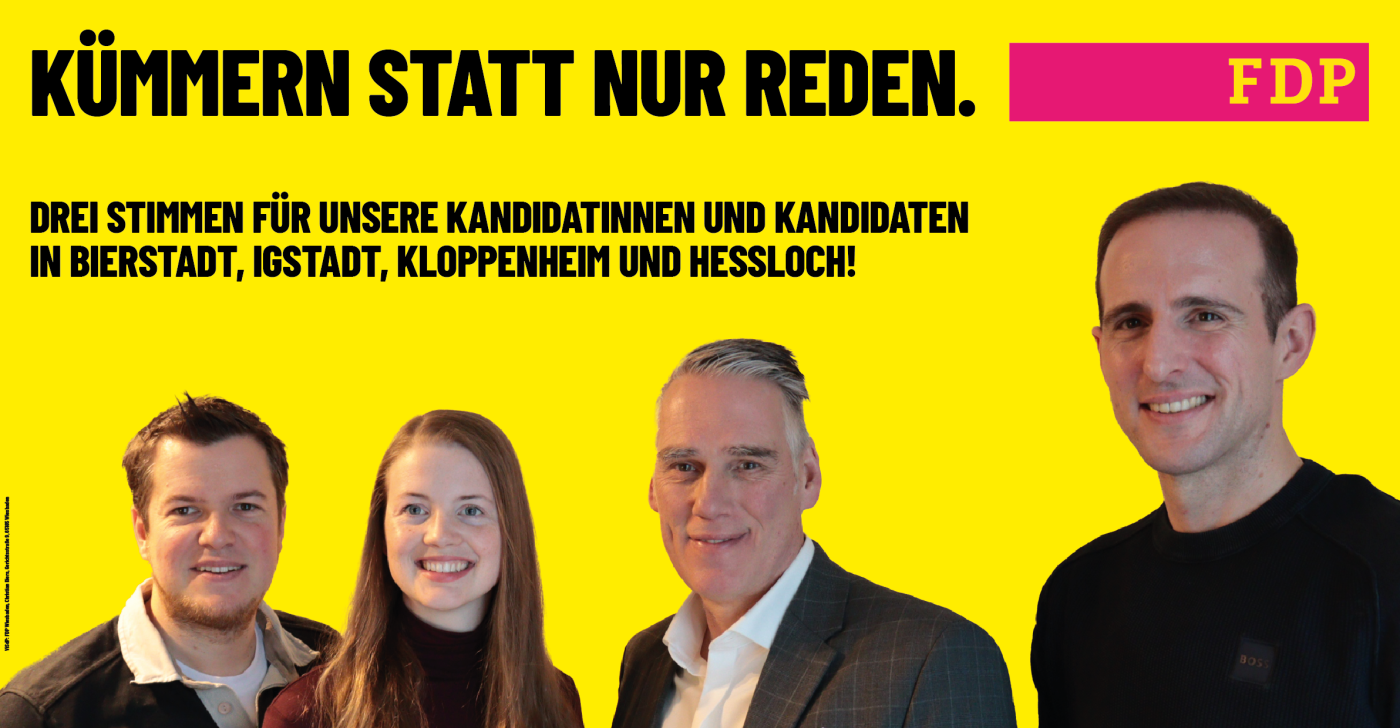 Plakat mit Nathalie Becker, Roy von Rango, Felix Hissnauer und Lasse Becker